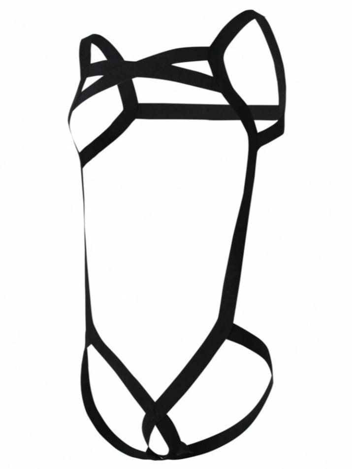 Men's Solid Color Bandage Sexy Underwear